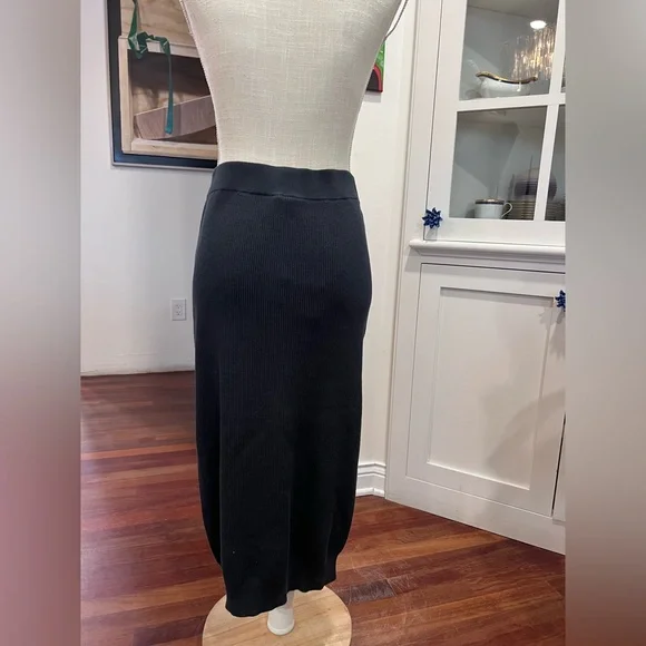 Brunello Cucinelli Navy Cotton Skirt - Picture 8 of 10